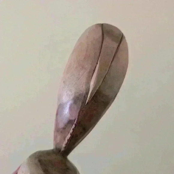 Vintage 1970s wooden dolphin  statue - Picture 7 of 9